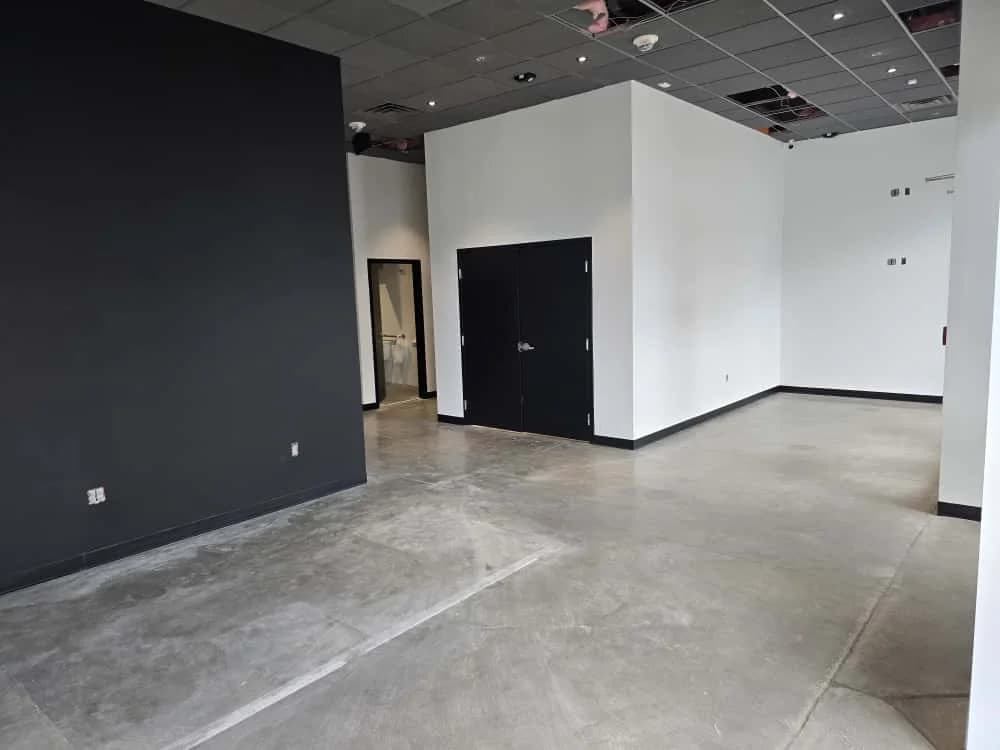 Retail space painting services